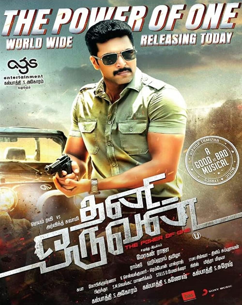 Thani Oruvan (2015) with Sinhala Subtitles