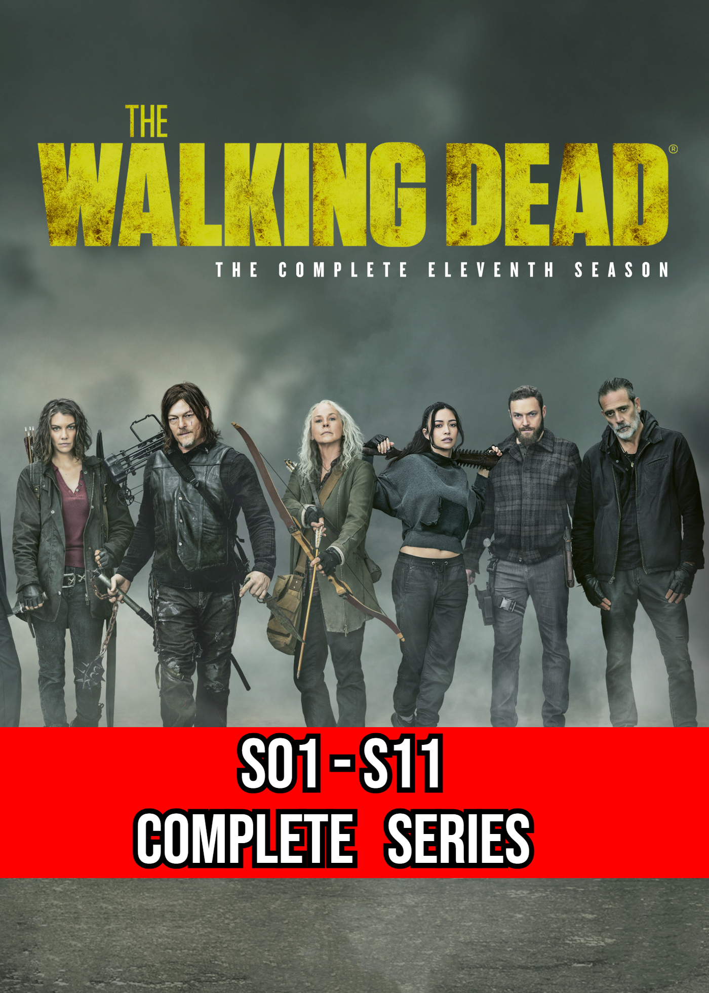The Walking Dead (TV Series 2010-2022) TV S01- S11 Complete Series