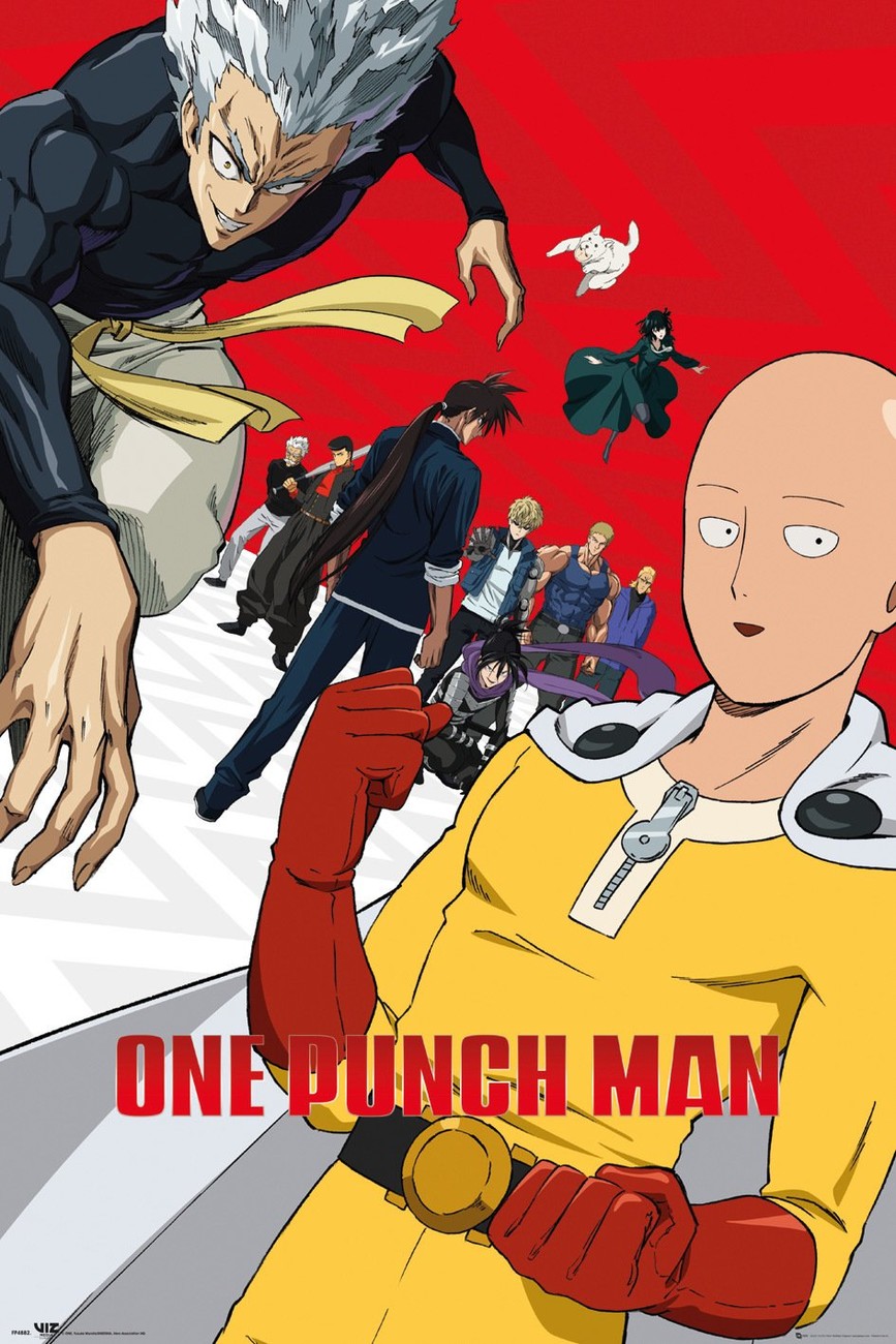 One-Punch Man (2015) TV S01 – S03 | EP01-08 | Incomplete